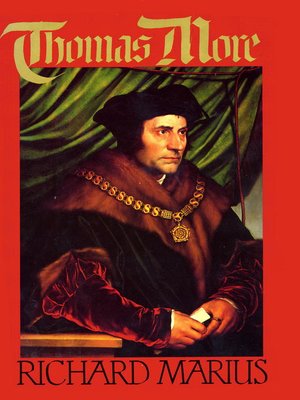 cover image of Thomas More
